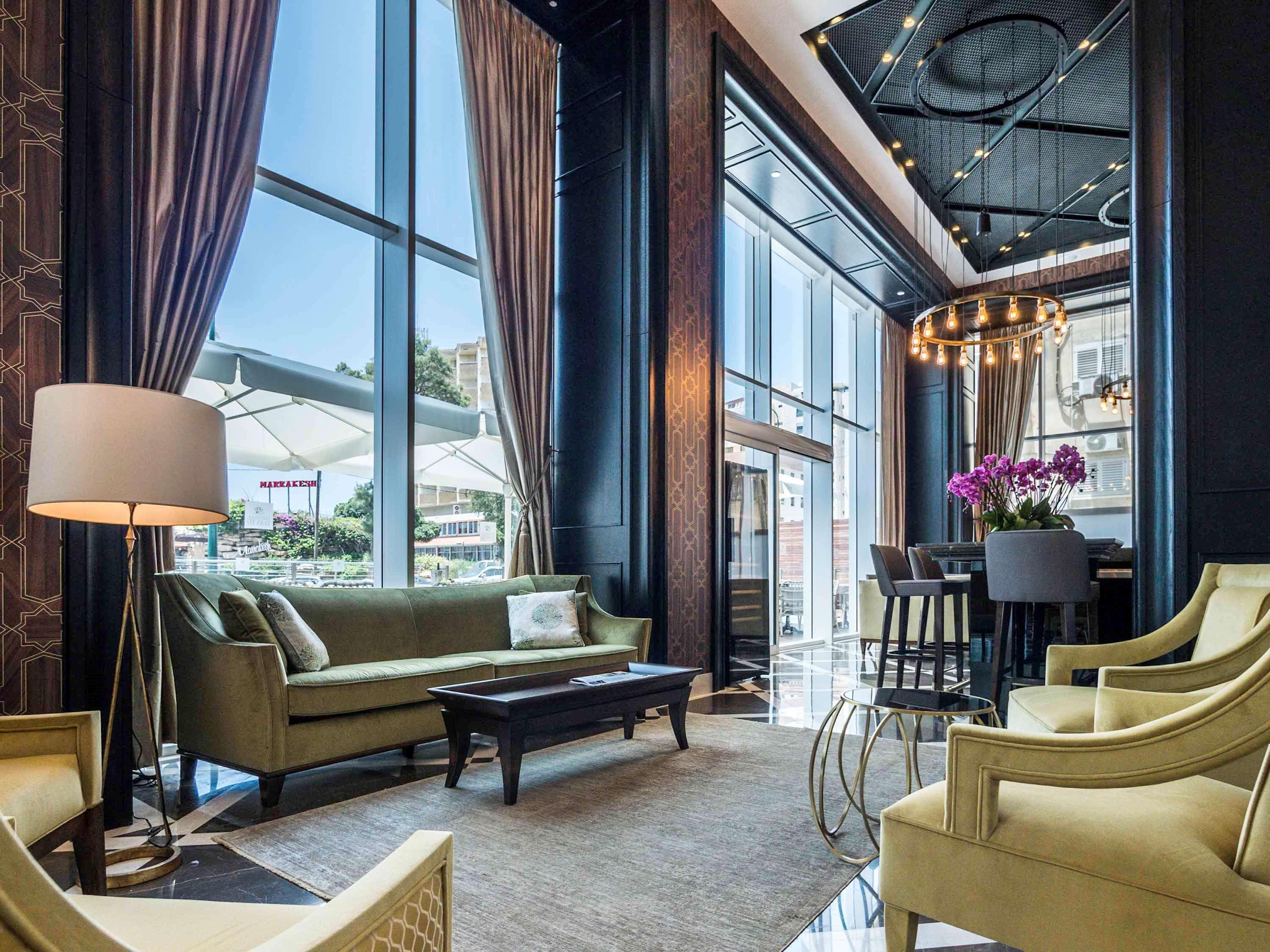 David Tower Hotel Netanya By Prima Hotels - 16 Years Plus Exterior foto The hotel's lobby