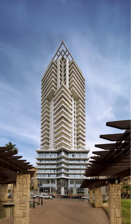 David Tower Hotel Netanya By Prima Hotels - 16 Years Plus Exterior foto The building in 2014